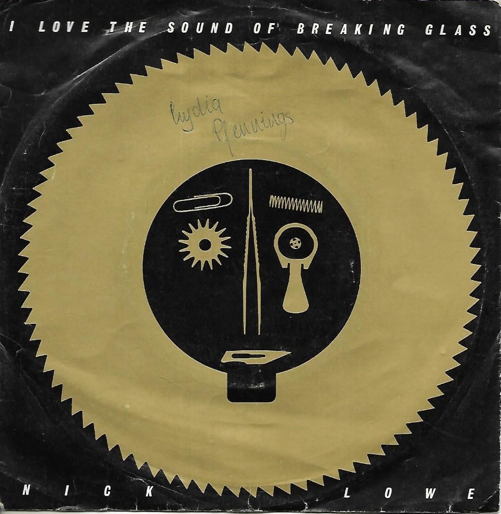 Nick Lowe - I love the sound of breaking glass, Gebruikt, 7 inch, Single, Ophalen of Verzenden