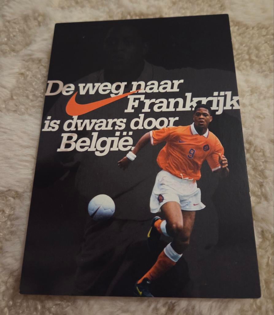 Patrick Kluivert - Nike - 1997, Verzamelen, Verzenden, 1980 tot heden, Ongelopen, Sterren en Beroemdheden