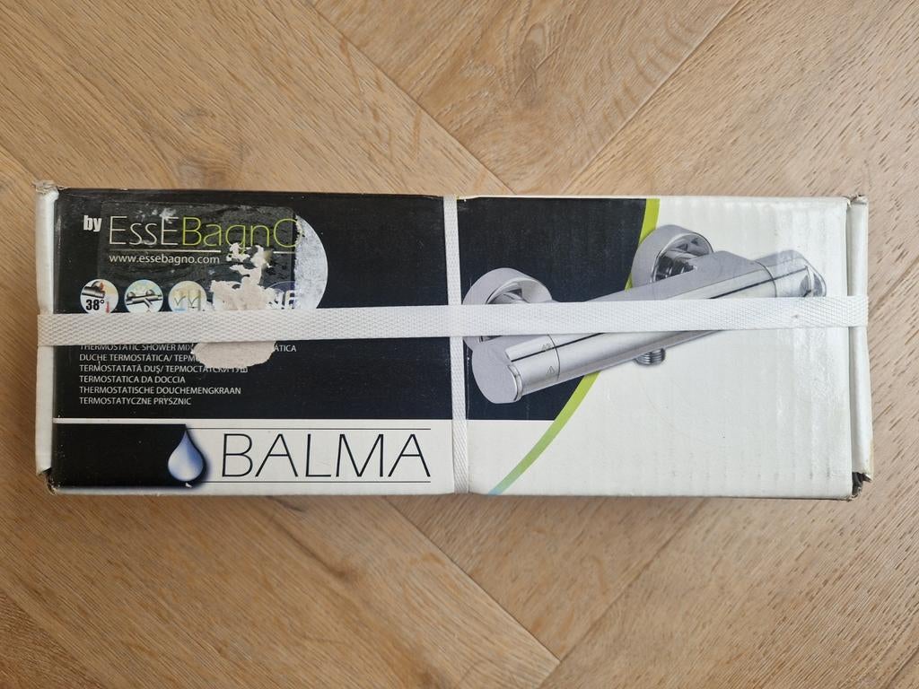 Essebagno thermostatische douchekraan chroom, Doe-het-zelf en Verbouw, Sanitair, Ophalen, Nieuw, Chroom, Douche