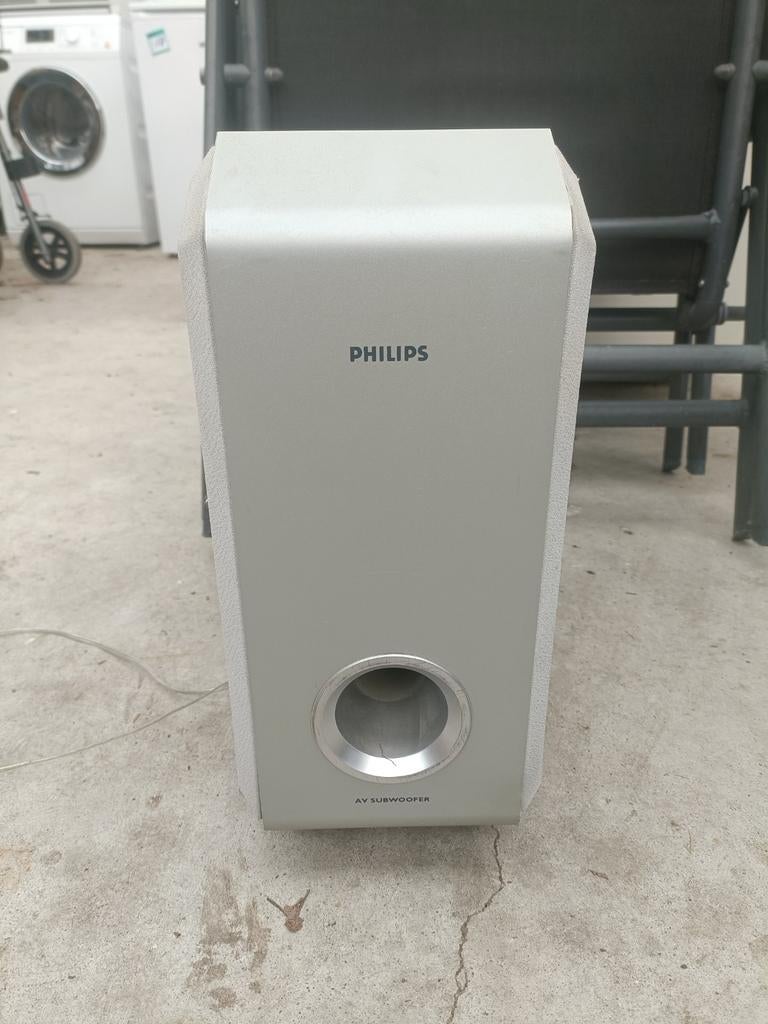 Philips AV Subwoofer - Krachtige Bas voor Home Cinema, Audio, Tv en Foto, Luidsprekers, Philips, Gebruikt, Subwoofer, Ophalen of Verzenden