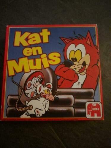 spel kat en muis, Een of twee spelers, Ophalen of Verzenden, Gebruikt, Jumbo