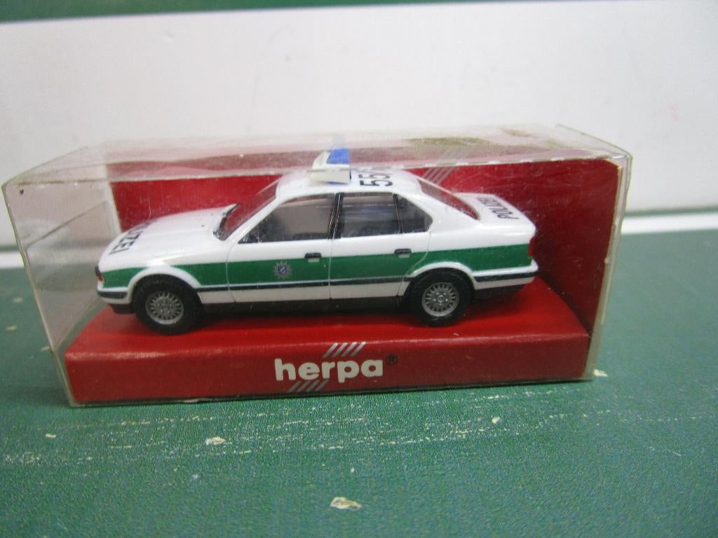 Herpa BMW 5 Serie Polizei, Nieuw, Ophalen of Verzenden, X, Herpa