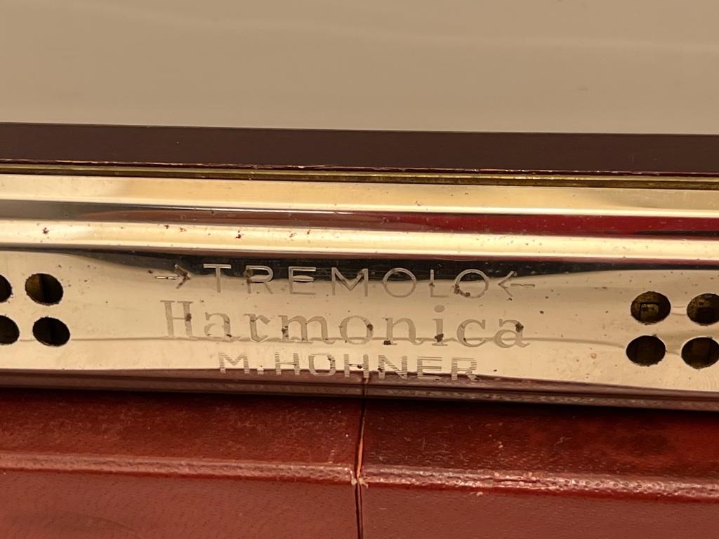 Harmonica M. Hohner Tremolo F, Ophalen of Verzenden, Gebruikt, Overige typen, Met koffer of doosje