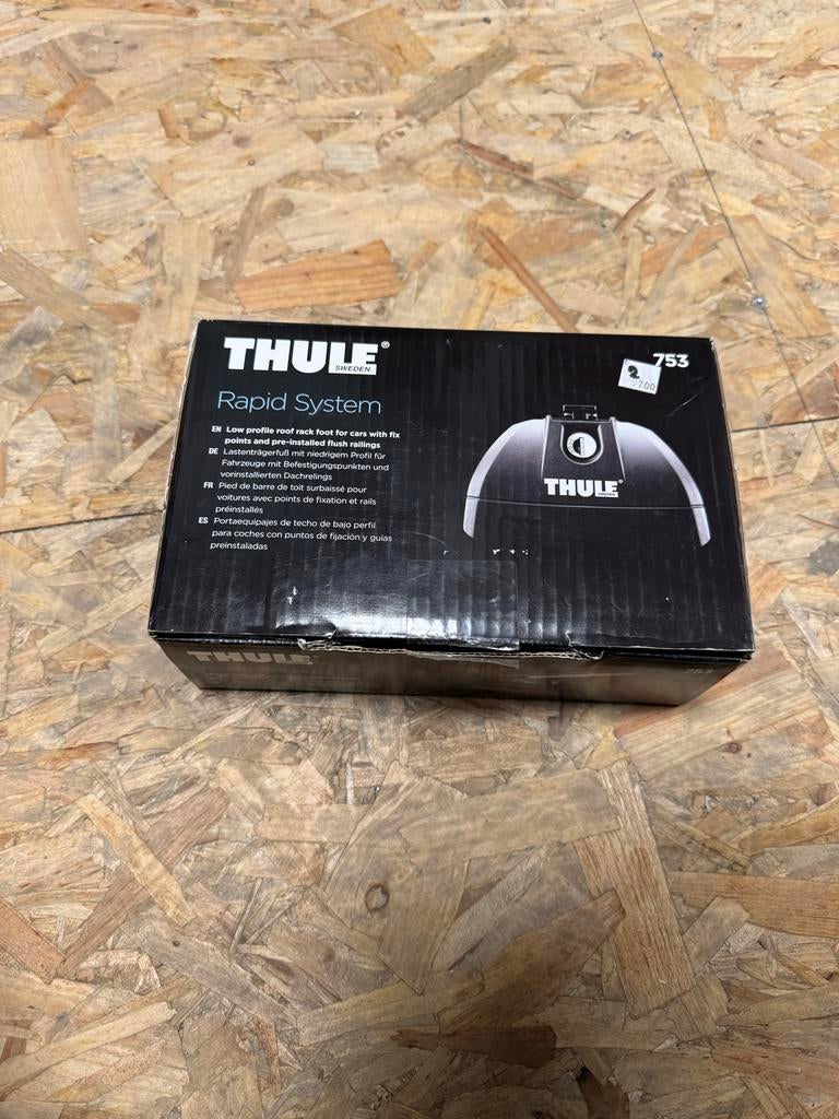 Thule 753 Voetset Dakdragers - Complete Set, Ophalen of Verzenden, Gebruikt