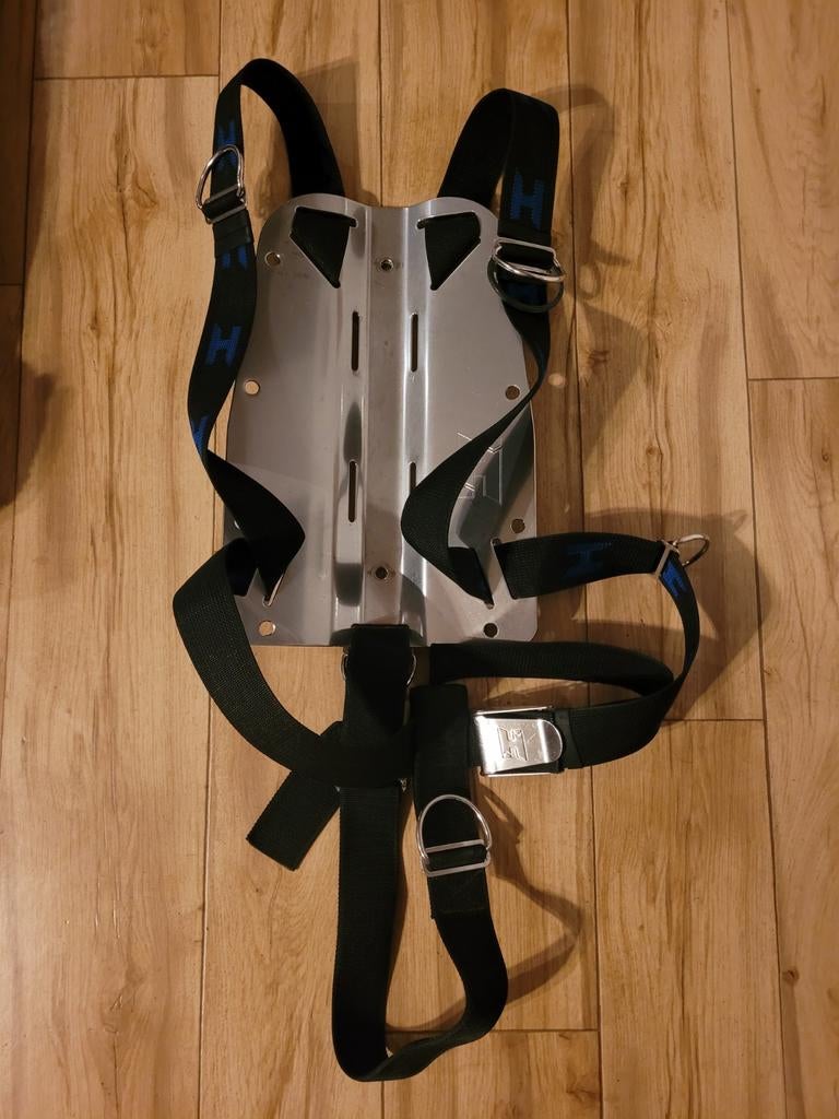 Halcyon backplate inclusief webbing., Watersport en Boten, Duiken, Zo goed als nieuw, Trimvest of Wing, Ophalen of Verzenden