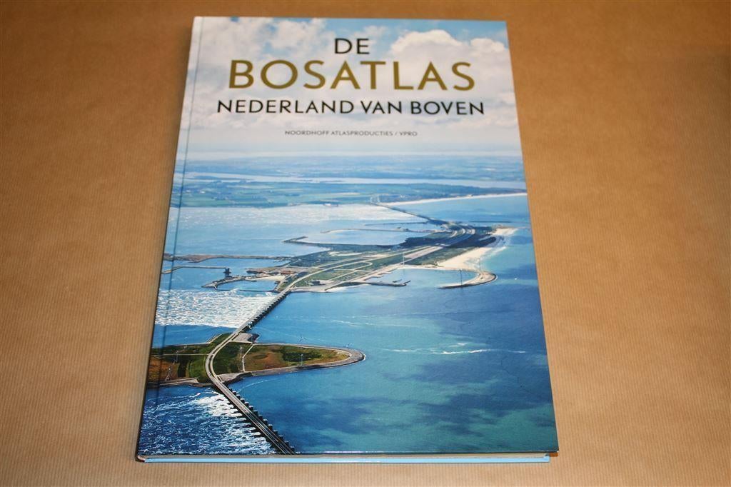 De Bosatlas. Nederland van boven., Boeken, Atlassen en Landkaarten, Ophalen of Verzenden, 1800 tot 2000, Nederland, Landkaart