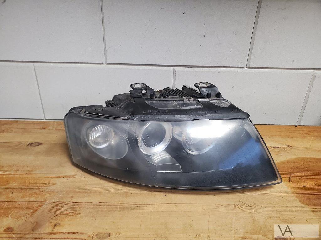 Audi A4 cabrio 2002 - 2006 koplamp rechts XENON met module, Ophalen of Verzenden, Gebruikt, Audi
