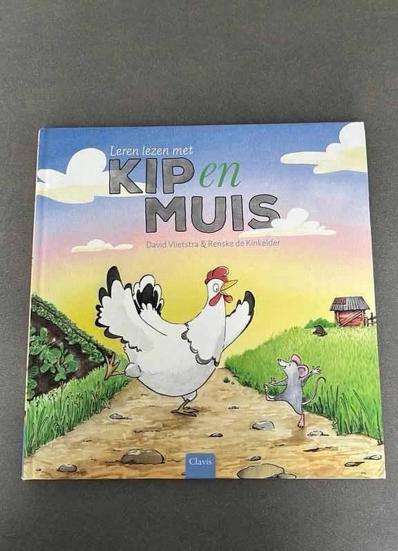 David Vlietstra - Leren lezen met Kip en Muis, David Vlietstra, Fictie algemeen, Ophalen of Verzenden, Zo goed als nieuw