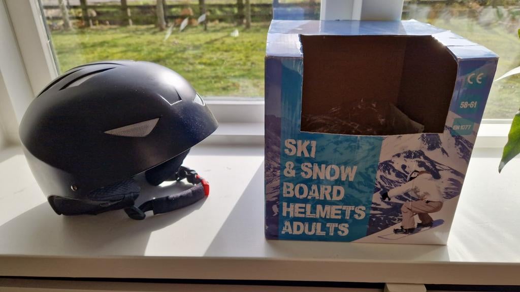 Ski & Snowboard Helm Volwassene Maat 58-61, Ophalen of Verzenden, Skiën, Overige typen, Overige merken