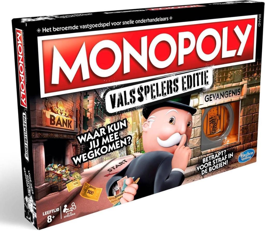 monopoly valsspelerseditie, Ophalen of Verzenden, Zo goed als nieuw, Hasbro