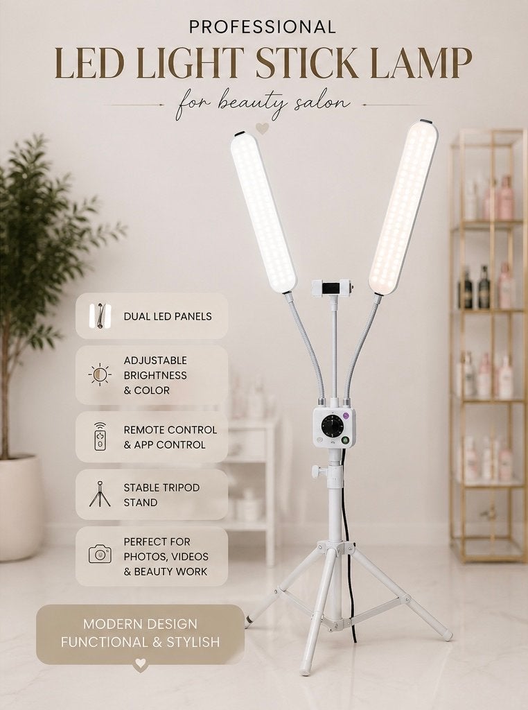 Professionele LED Licht Stick Lamp voor Schoonheidssalon, Overige merken, Belichting, Ophalen, Nieuw