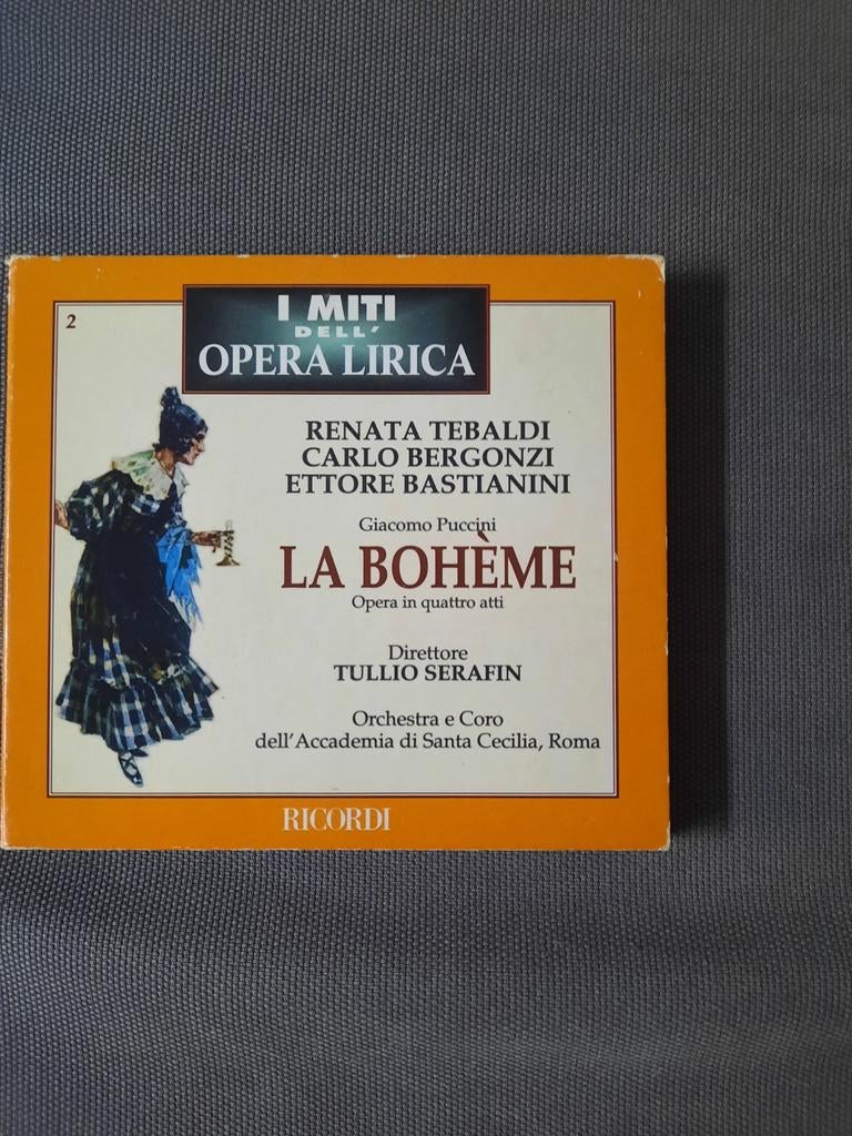 Giacomo Puccini - La Bohème (Ricordi CD), Ophalen of Verzenden, Romantiek, Zo goed als nieuw, Opera of Operette