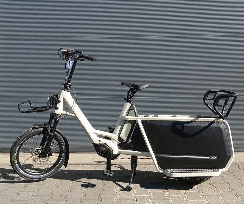 QiO LONG CLAx ENVIOLO Automatiq Elektrische Bakfiets Bosch, Ophalen, Bedrijvenpark Hogenbos, Hogenbos 16, 5864 CL Meerlo, Vering
