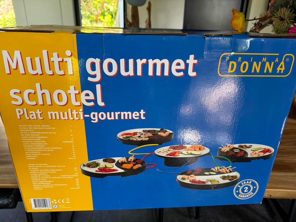 Prima Donna Multi Gourmet Schotel -, Witgoed en Apparatuur, Ophalen of Verzenden, Zo goed als nieuw, 4 t/m 7 personen