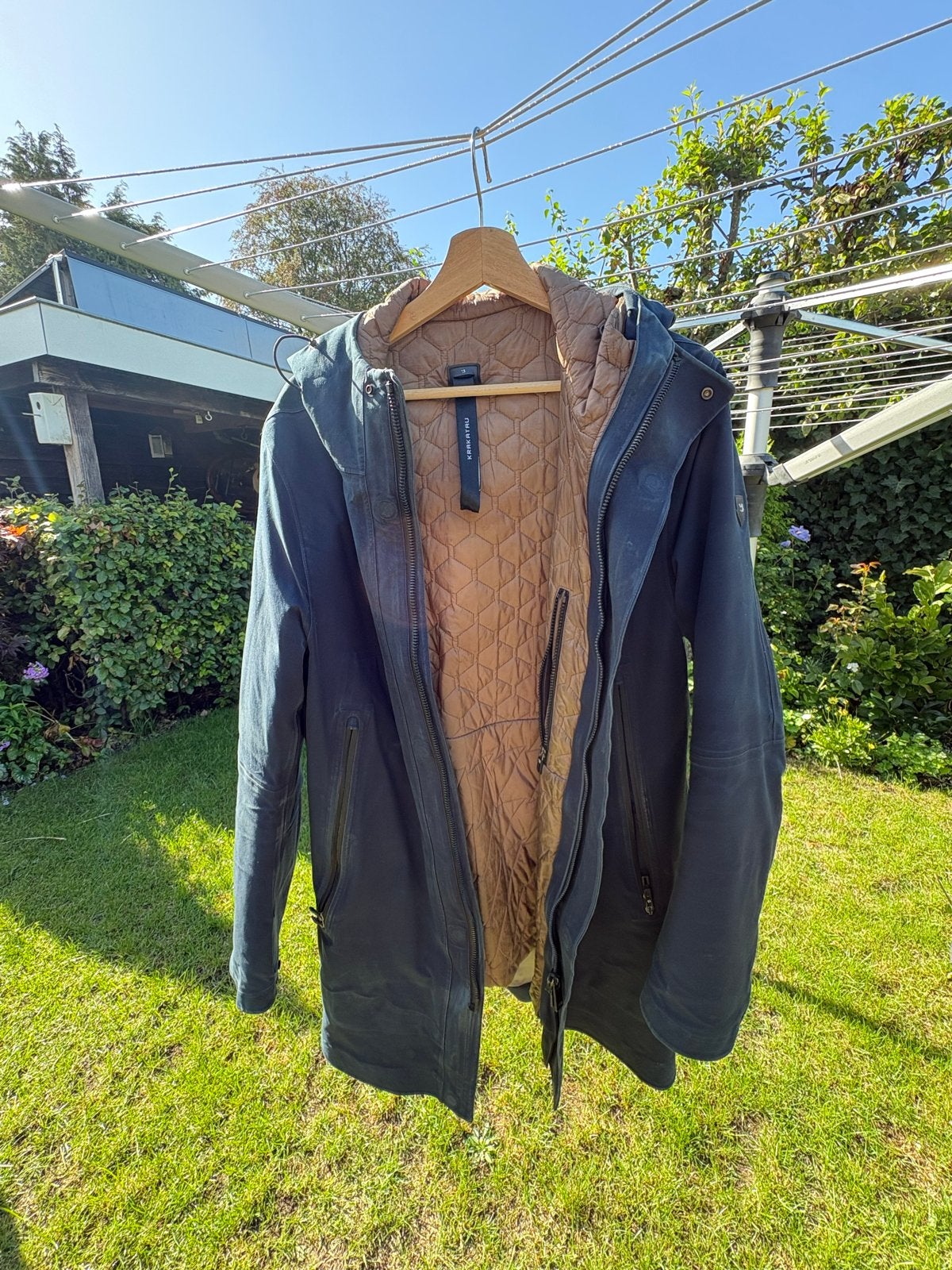 Krakatau jas, maat M, Ophalen of Verzenden, Gedragen, Maat 48/50 (M), Blauw
