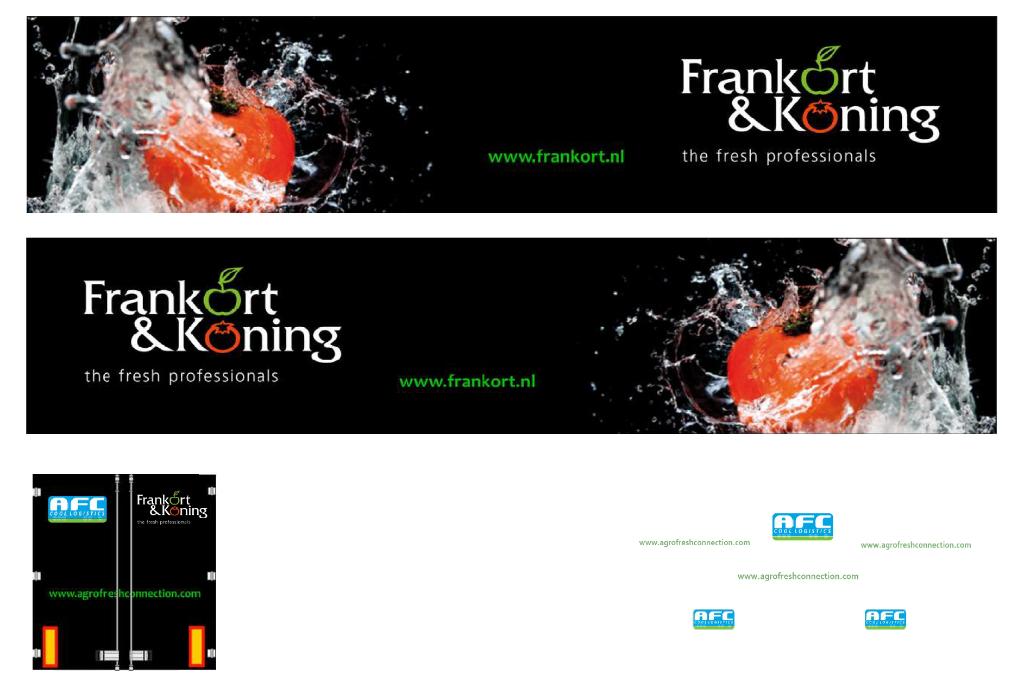 Vrachtauto decal 1:50 AFC Logistics - Frankort & Koning (3), Verzenden, Nieuw, Bus of Vrachtwagen, Overige merken