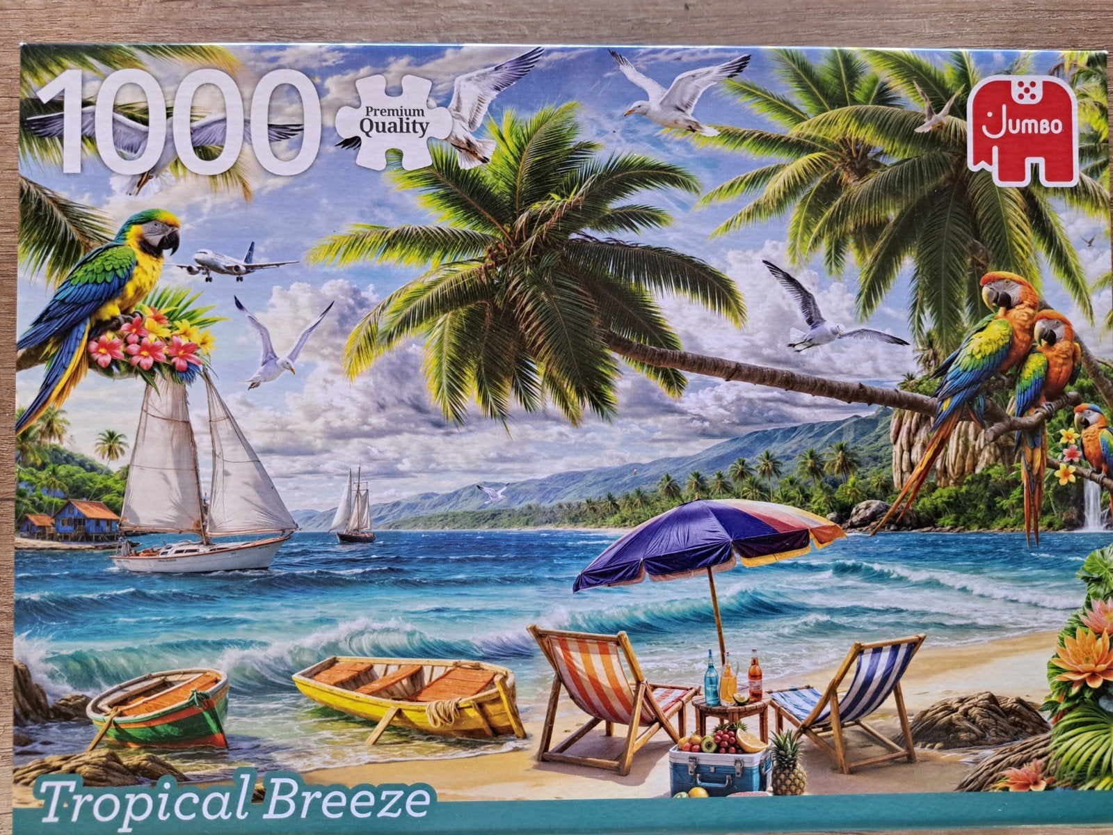 jumbo legpuzzel, Ophalen of Verzenden, 500 t/m 1500 stukjes, Zo goed als nieuw