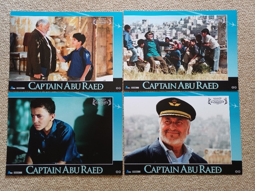 CAPTAIN   ABU   RAED     lobbycard set., Verzenden, Nieuw, A1 t/m A3, Film en Tv
