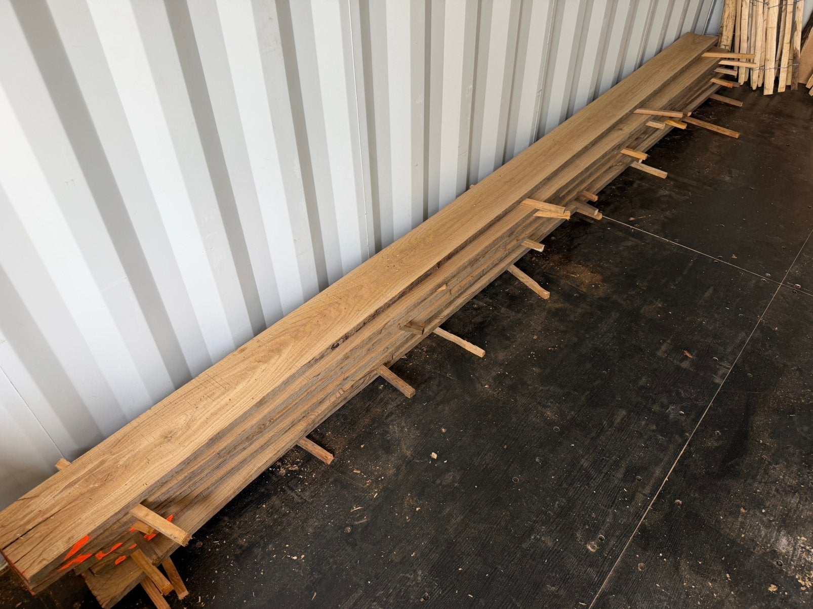 6 oud eiken planken voor 220 euro !!!, Ophalen, Zo goed als nieuw, 250 cm of meer, Planken