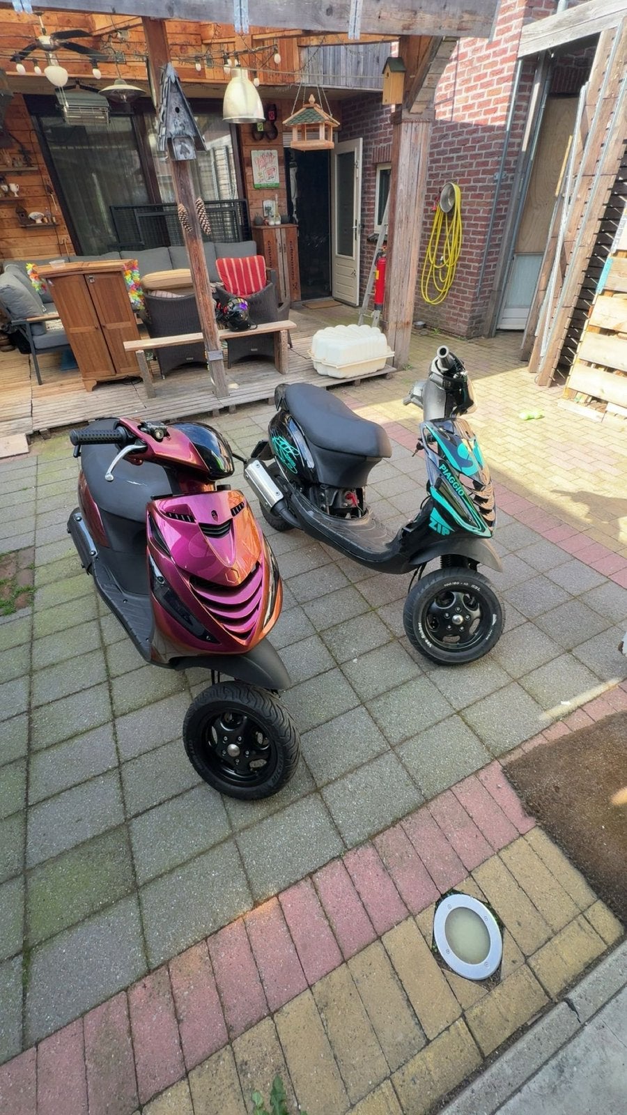 Zip 125cc 2t brom tekoop ( teruil/ in onderdelen ), Fietsen en Brommers, Ophalen of Verzenden, Zo goed als nieuw, Tweetakt, Zip