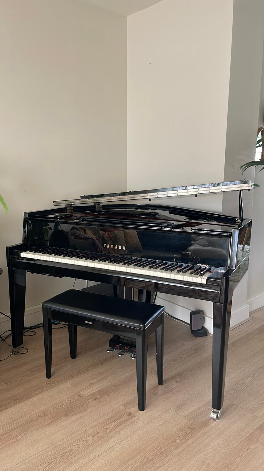 Yamaha N3 avant grand, Muziek en Instrumenten, Ophalen, Gebruikt, Zwart, Digitaal