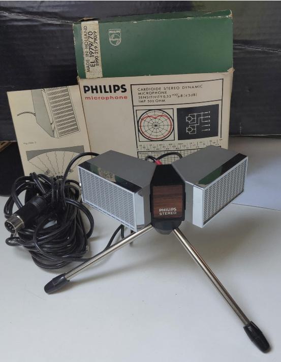 Philips EL 1979/70 Stereomicrofoon, Ophalen of Verzenden, Gebruikt, Overige typen