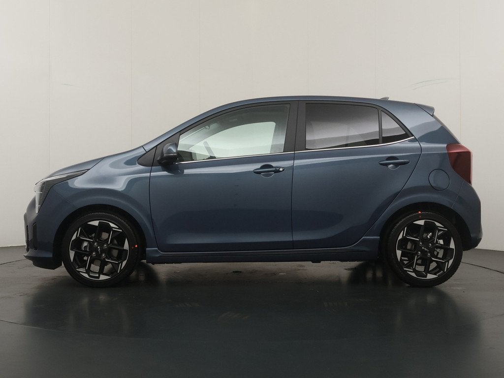 Kia Picanto 1.0 GDi GT-Line 2.000 INRUILPREMIE - Schuif/kant, Auto's, Kia, Voorwielaandrijving, Automatische klimaatregeling, Zwart