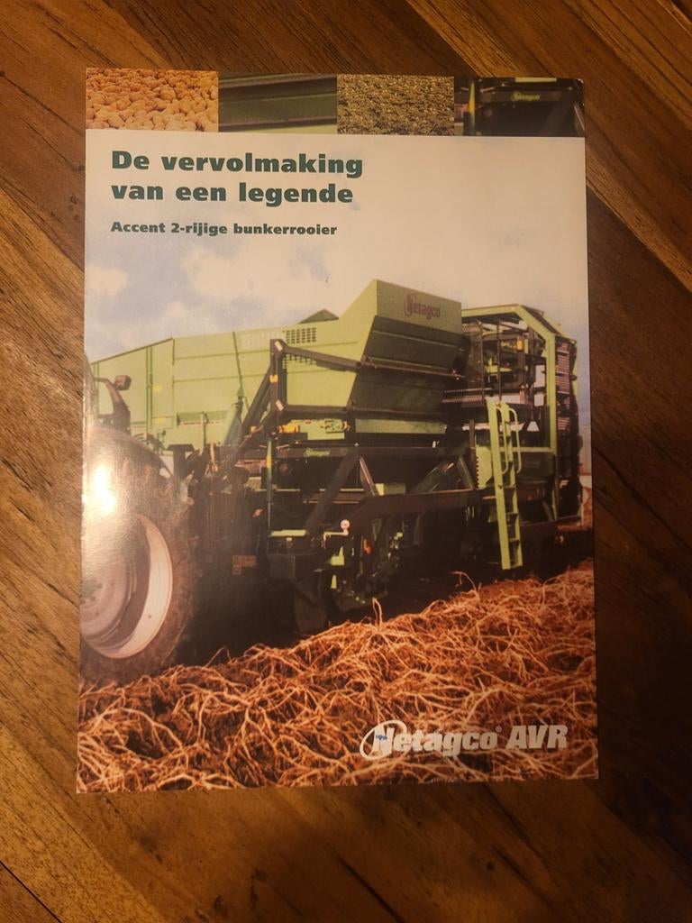 Tractor folder Netagco AVR bunkerrooier, Ophalen of Verzenden, Zo goed als nieuw