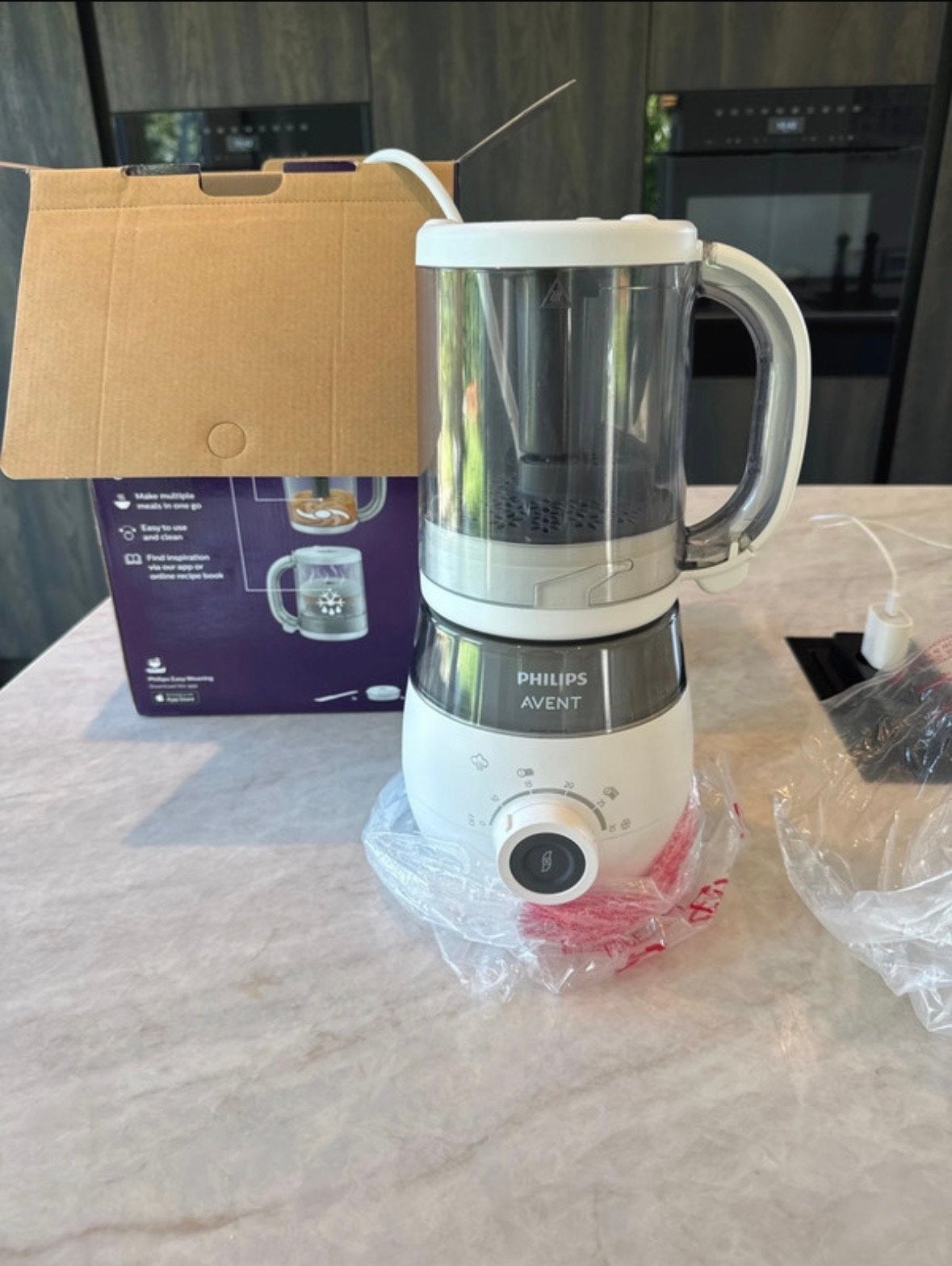 Philips Avent 4-in-1 Babyvoedingmaker Steamer Blender, Ophalen of Verzenden, Zo goed als nieuw