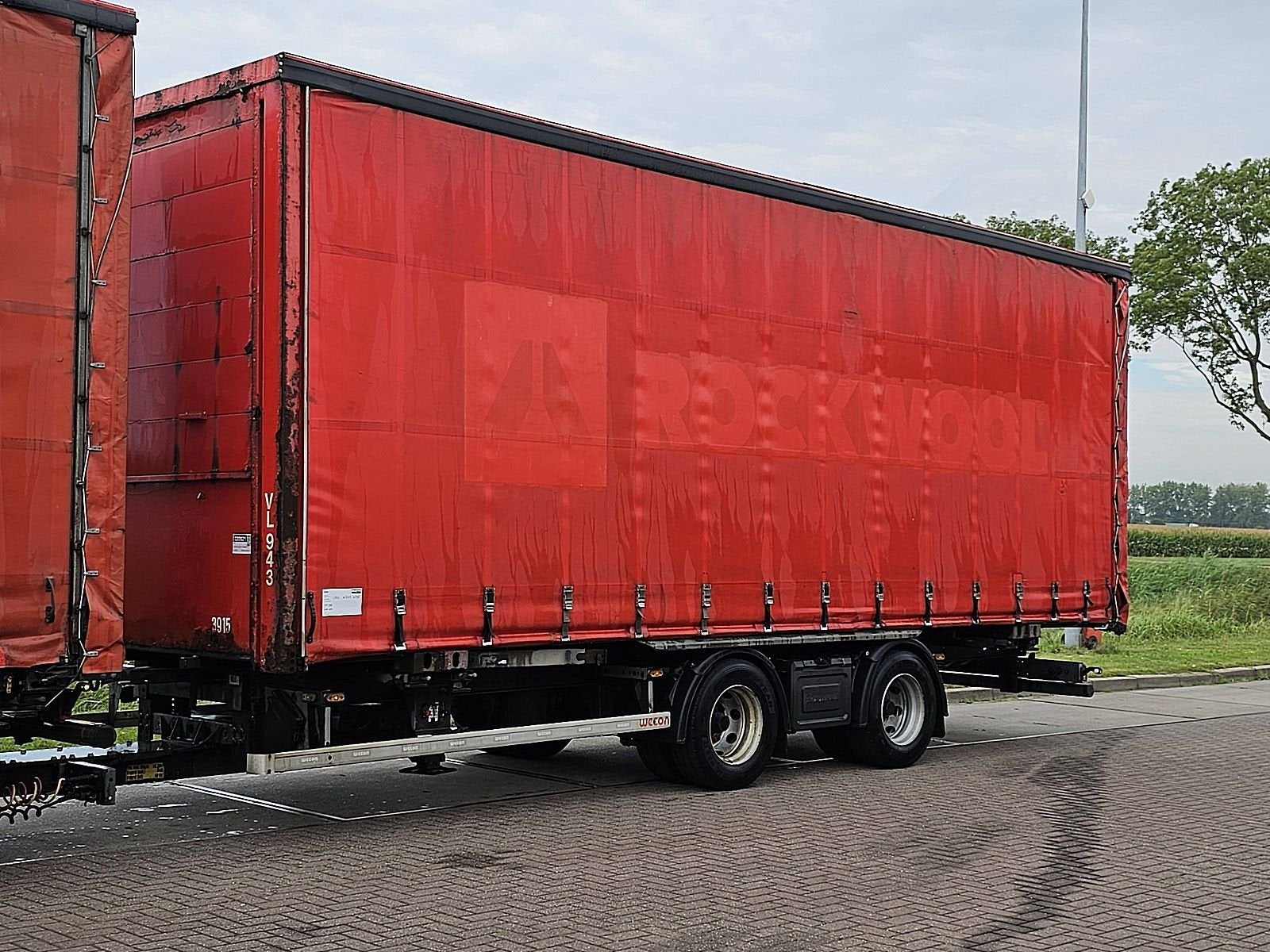 WECON AZ220 TANDEM bdf+box, Overige kleuren, Bedrijf, Aanhangers en Opleggers, Te koop