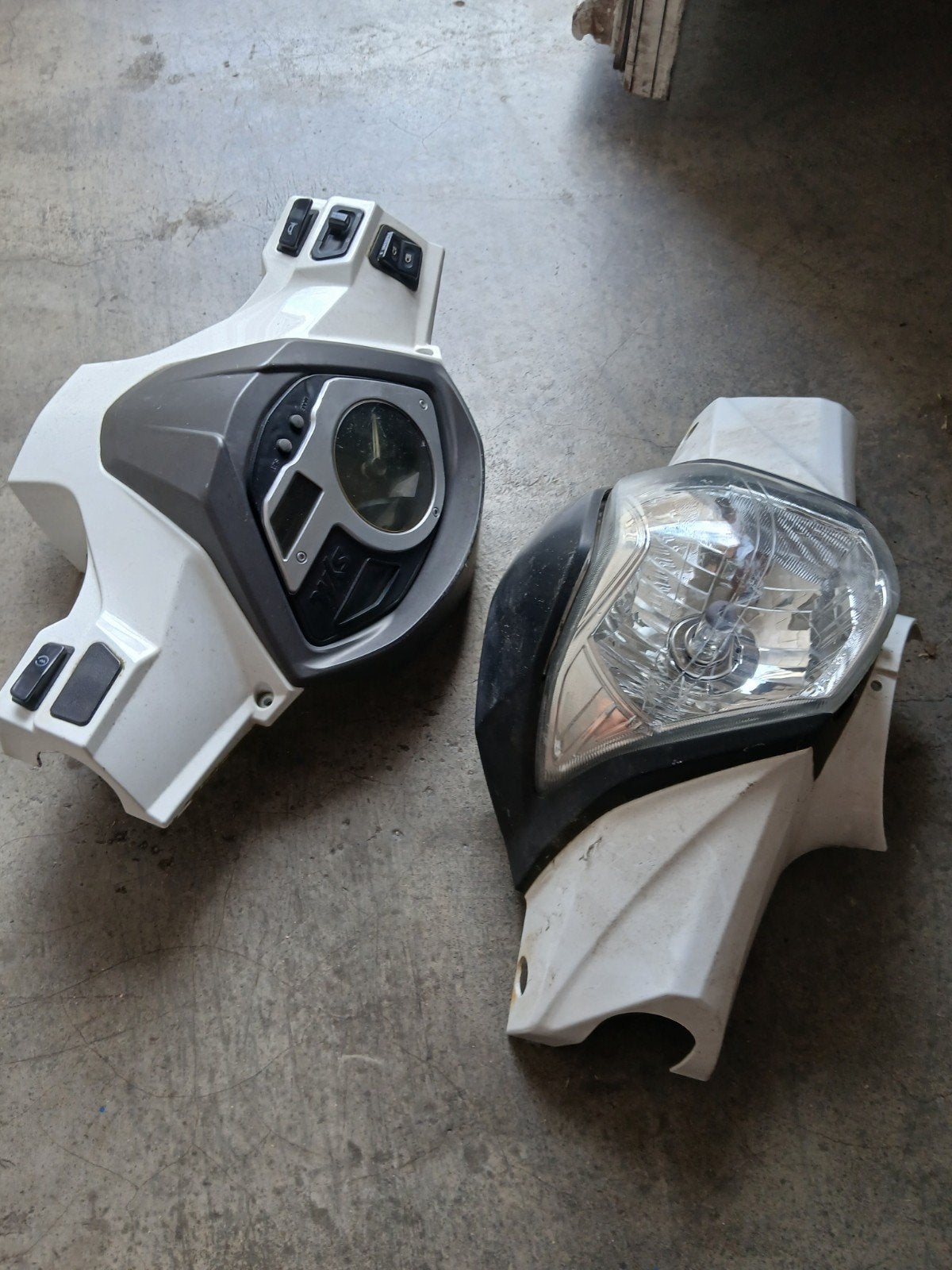 sym symphony cockpit en lamp, Ophalen, Gebruikt, Overige typen