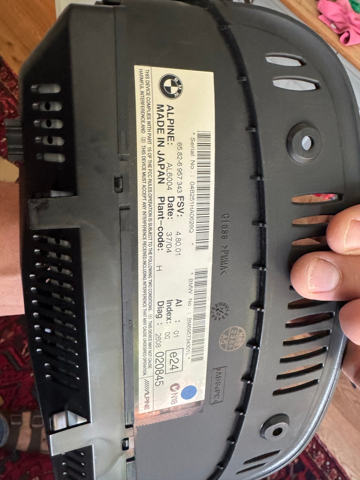 BMW Alpine AL6004 Display - Origineel onderdeel, Ophalen, Gebruikt, BMW