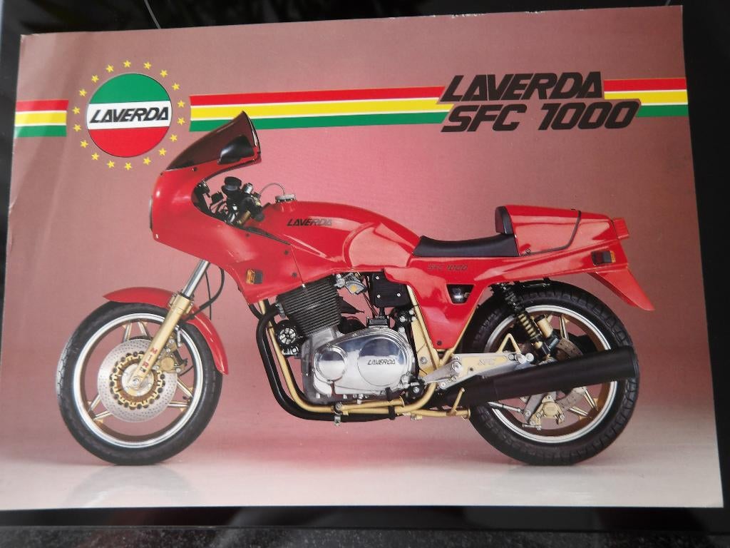 Folder Laverda SFC 1000, Motoren, Handleidingen en Instructieboekjes, Verzenden, Overige merken
