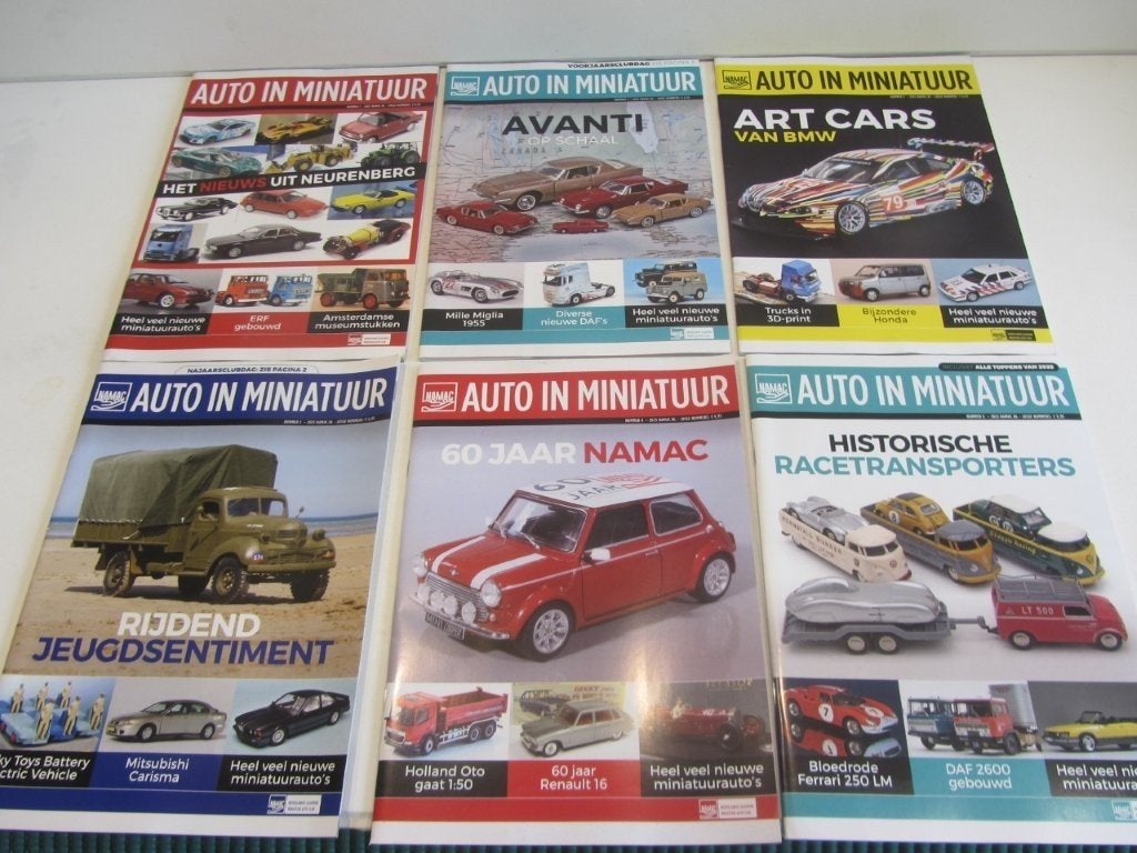 Namac auto in miniatuur jaargang 2025  modelauto, Ophalen of Verzenden, Gebruikt, Auto, Overige merken
