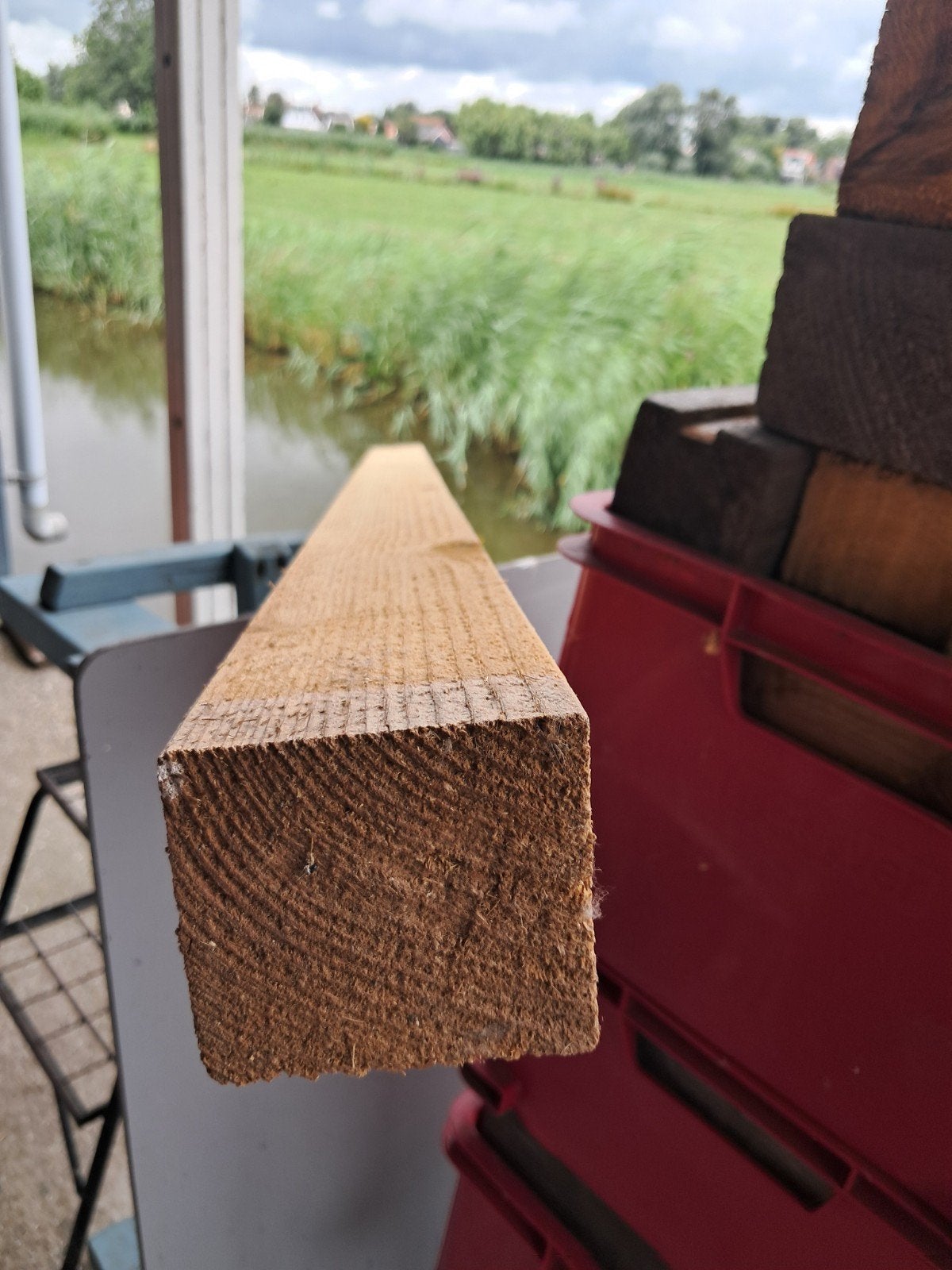 palen/balkjes, Ophalen, Zo goed als nieuw, Minder dan 180 cm, Palen