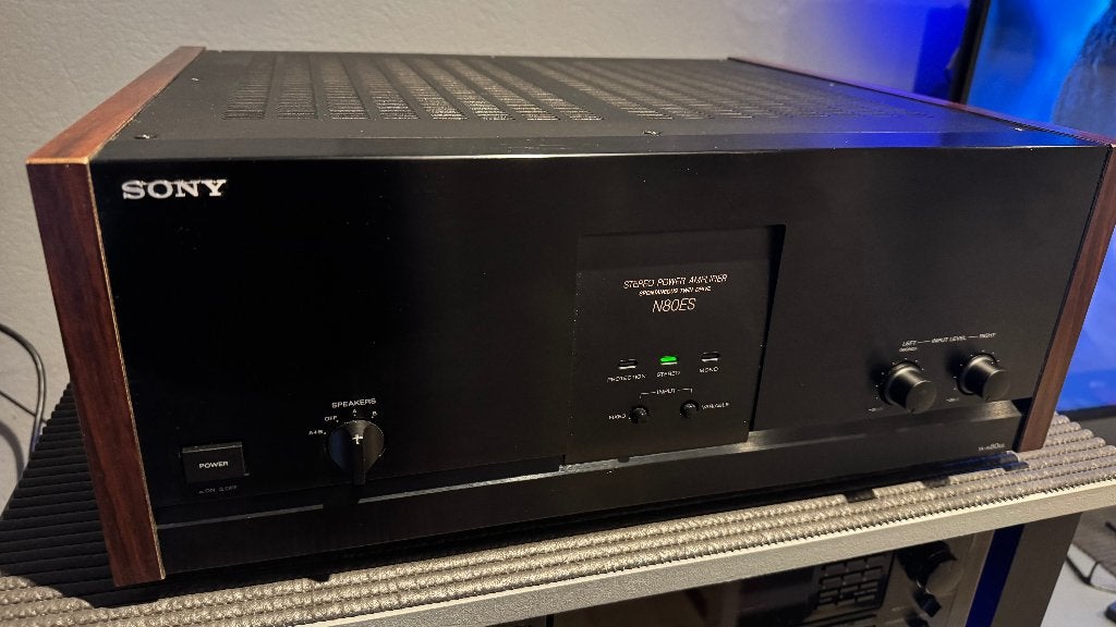 Sony TA-N80ES High-End Stereo Eindversterker, Ophalen, Zo goed als nieuw, Sony, 120 watt of meer