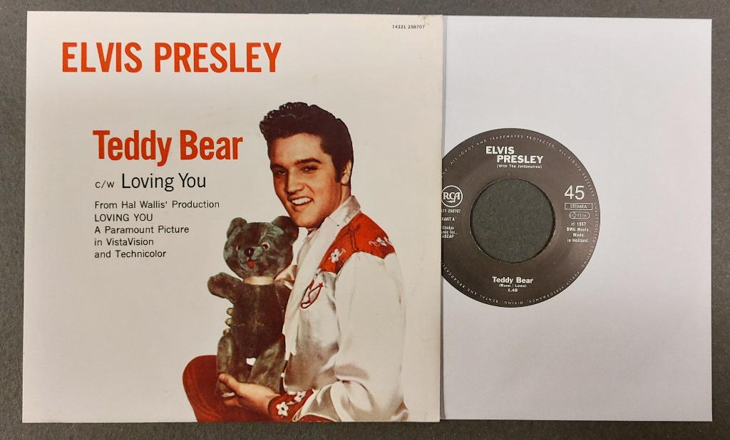 Elvis Presley VINYL SINGLE Teddy Bear Loving You NIEUW, Cd's en Dvd's, Vinyl Singles, Verzenden, Nieuw in verpakking, Pop