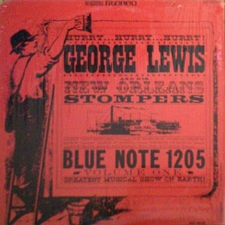 George Lewis 2 LP reissues op Blue Note label (1205, 1206), Ophalen, Zo goed als nieuw, Voor 1940, 12 inch