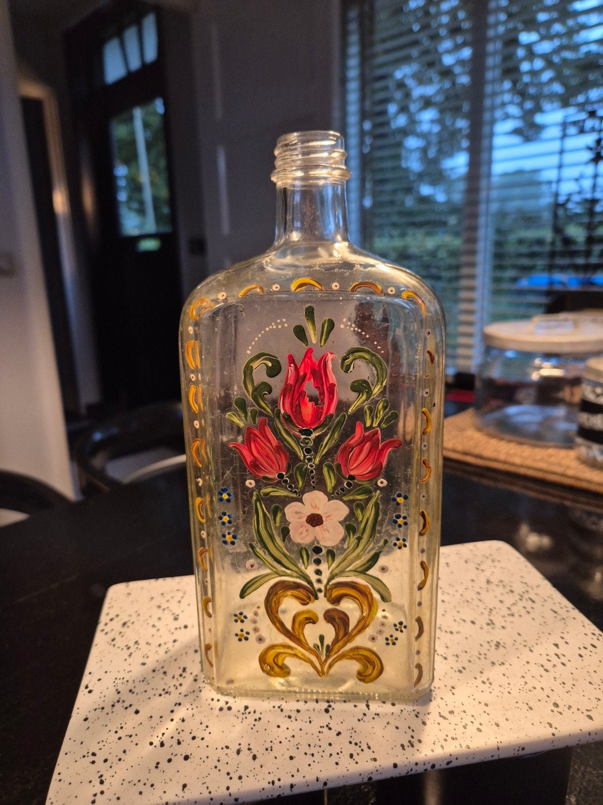 Mooie vintage fles, Ophalen of Verzenden