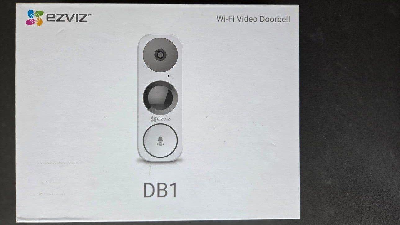 EZVIZ DB1 Wi-Fi Video Deurbel - Beschadigd, Huis en Inrichting, Deurbellen, Ophalen of Verzenden, Ingebouwde camera, Gebruikt