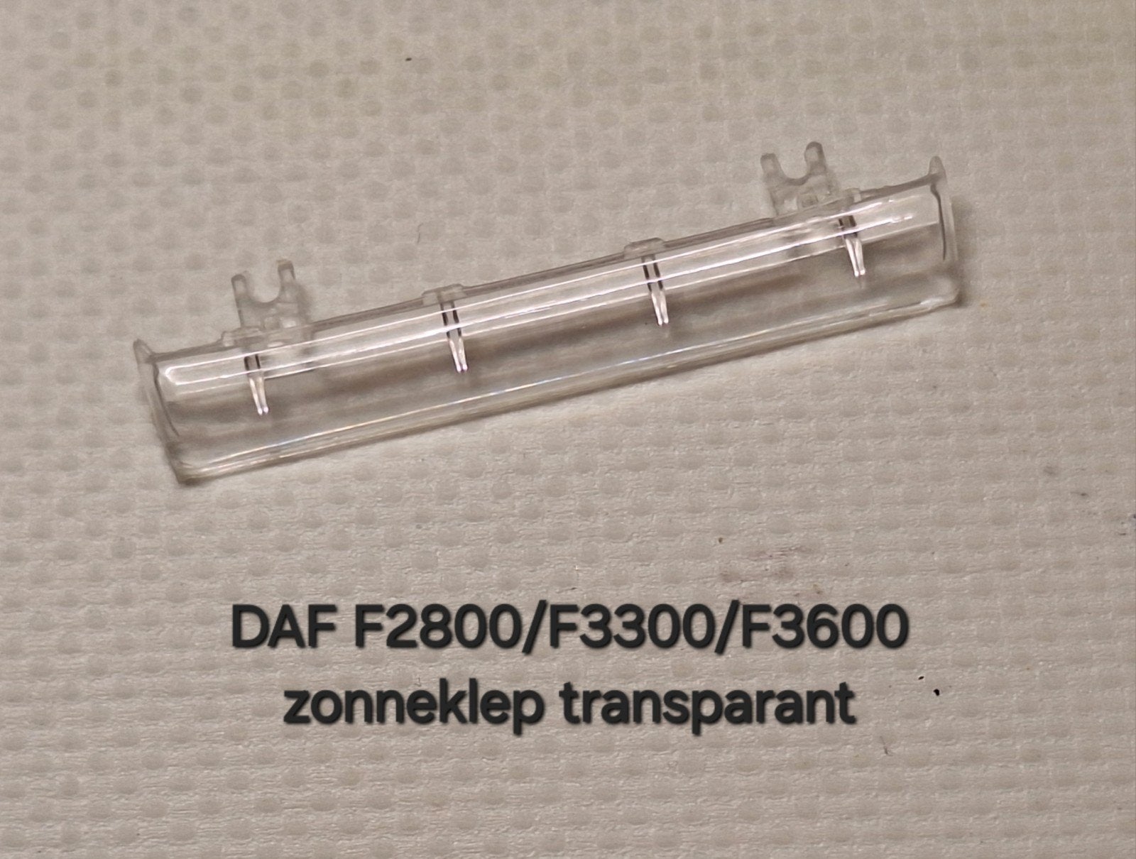 Zonneklep DAF F2800/3300 transparant, Ophalen of Verzenden, Nieuw, Bus of Vrachtwagen, Tekno