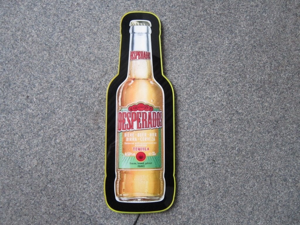 DESPERADOS BIER LED LICHTRECLAME, Ophalen, Zo goed als nieuw, Overige typen, Overige merken