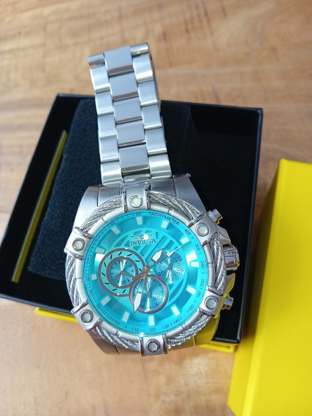 tk horloge m invicta nieuw in doos, Ophalen of Verzenden, Nieuw, Overige merken