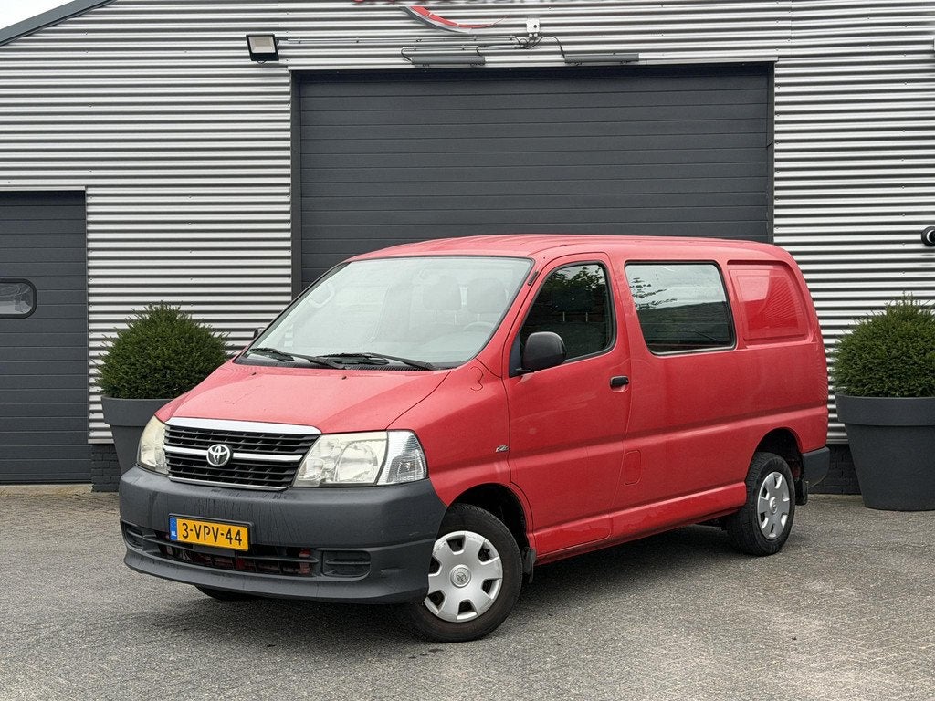 Toyota HiAce 2.5 D-4D KWB, Auto's, Gebruikt, 2000 kg, Origineel Nederlands, Toyota