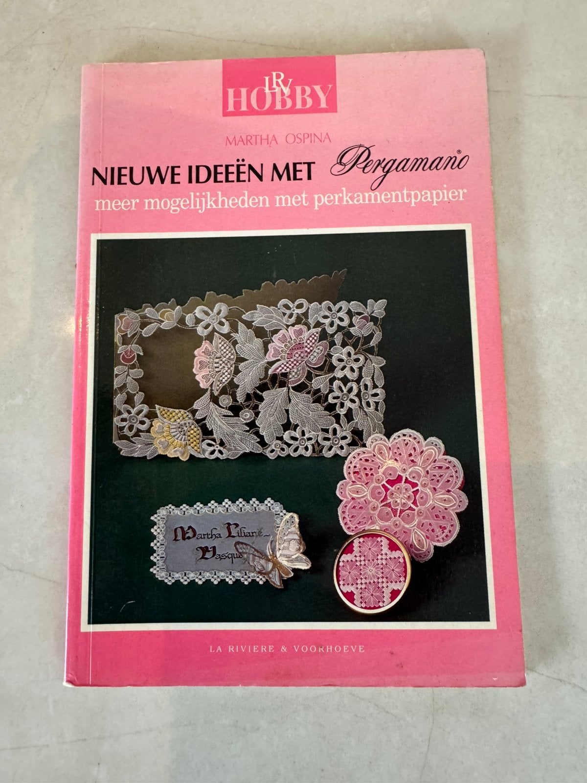 LRV Hobby - ideeën Pergamano mogelijkheden perkamentpapier, Ophalen of Verzenden, Gelezen, Scrapbooking en Knutselen