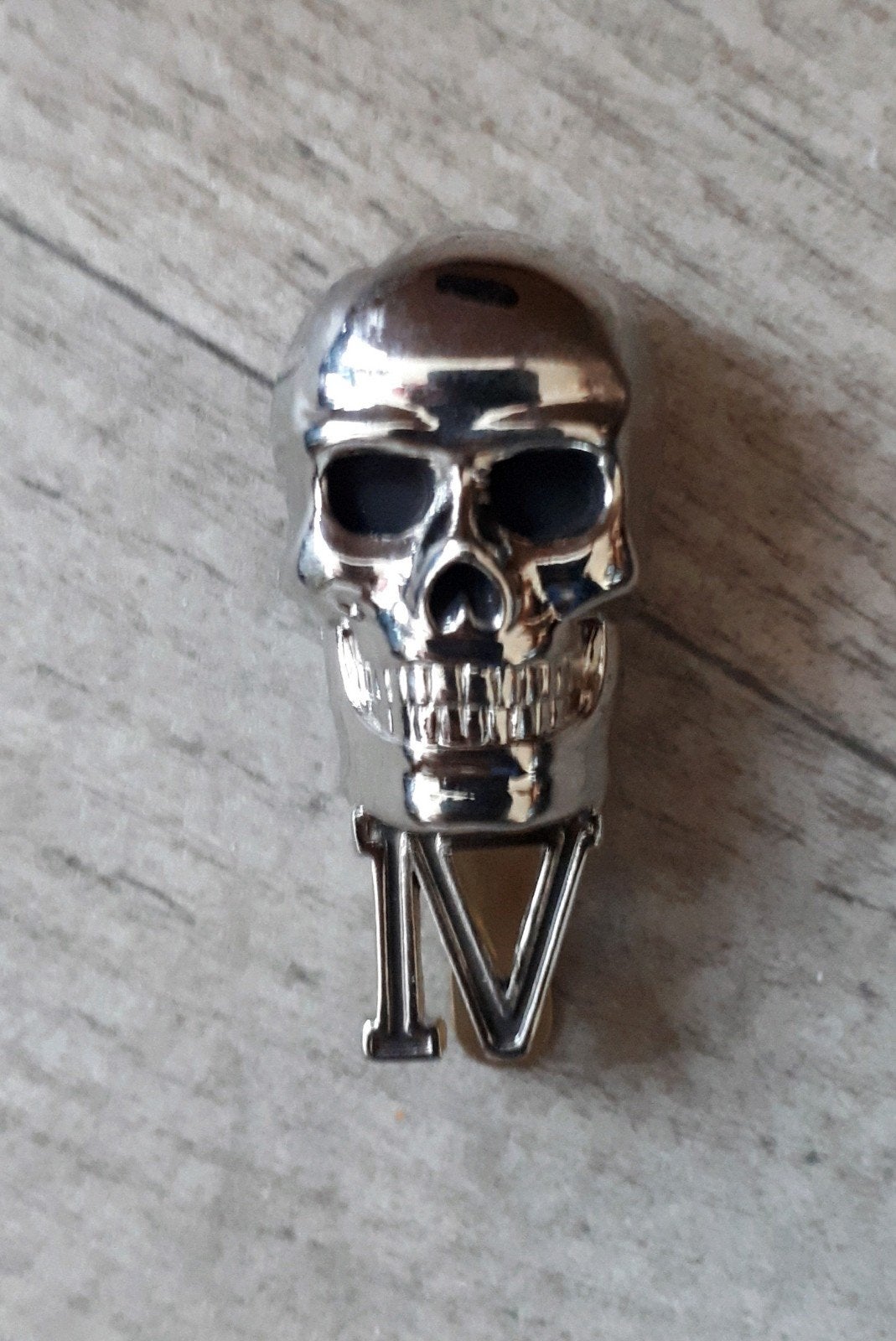 British no.4 Commando skull cap badge, Verzamelen, Ophalen of Verzenden, Landmacht, Engeland, Embleem of Badge