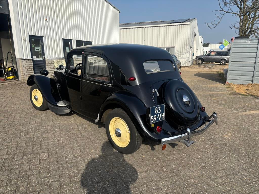 Citroën Traction Avant 11 BL 1952 Zwart (Wieltje), Voorwielaandrijving, Overige modellen, 4 cilinders, 60 pk