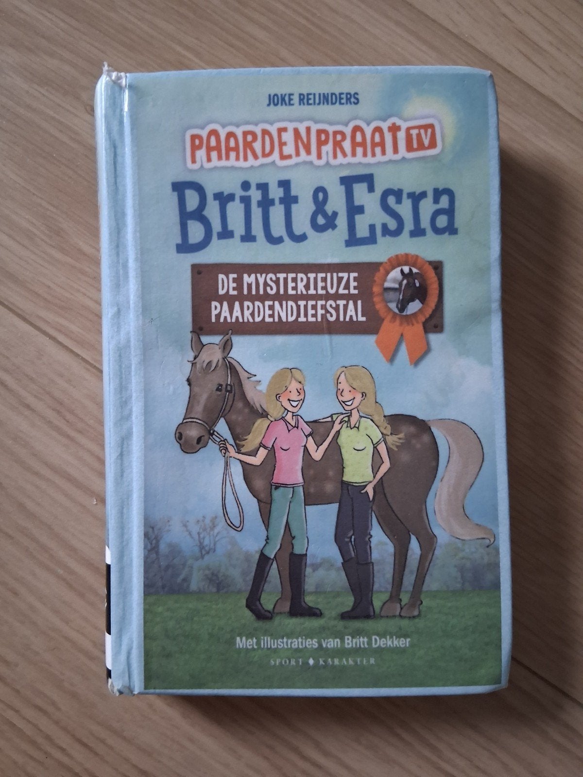 Britt & Esra: De mysterieuze paardendiefstal, Ophalen, Gelezen, Joke Reijnders, Fictie
