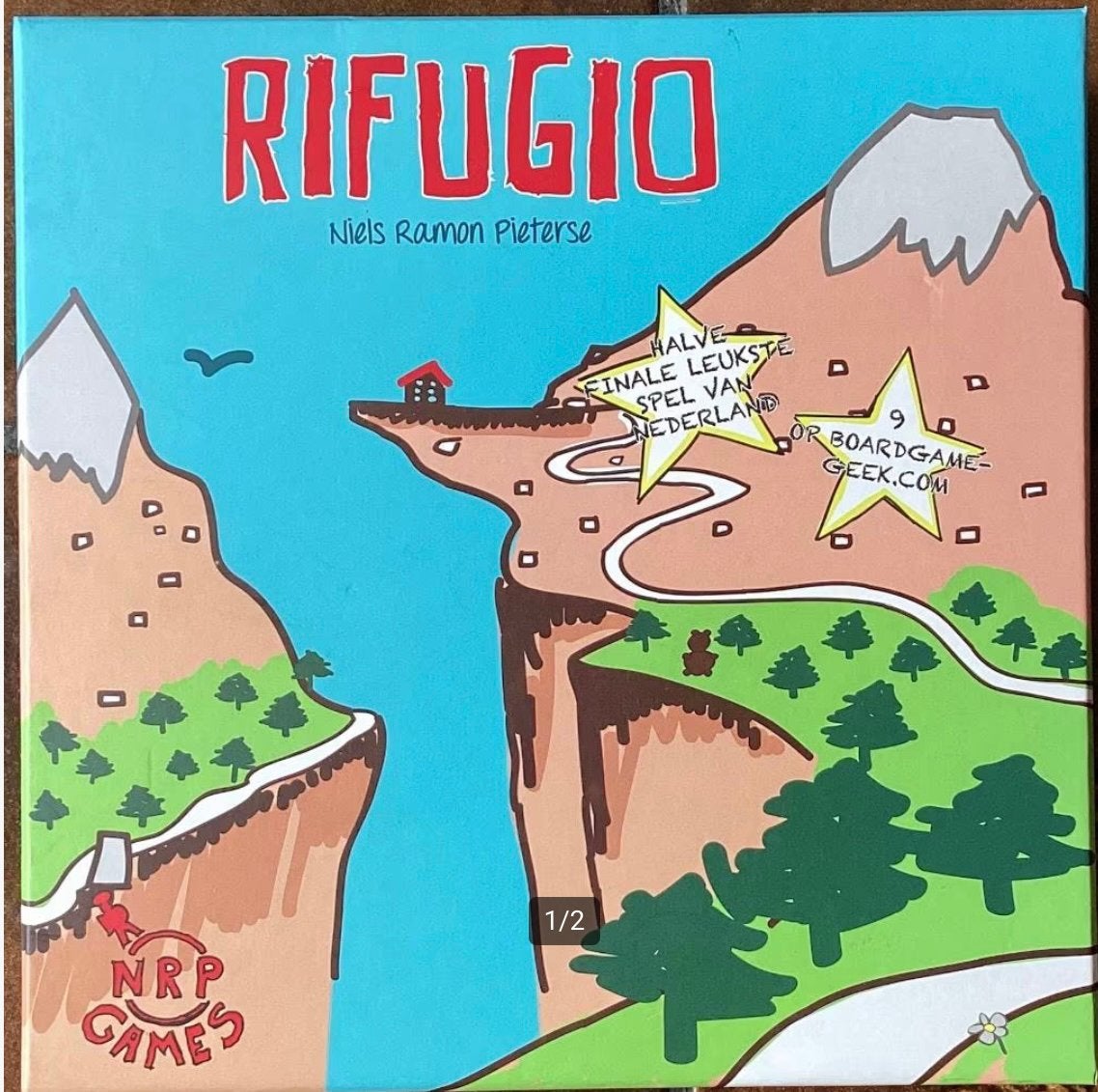 Rifugio - Bordspel, Ophalen of Verzenden, Nieuw, NRP Games