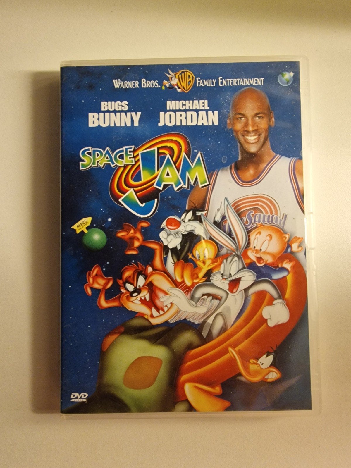 Space Jam DVD, Tekenfilm, Nederlands, Ophalen of Verzenden, Gebruikt